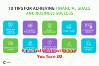 Financial Checklist Before You Turn 30